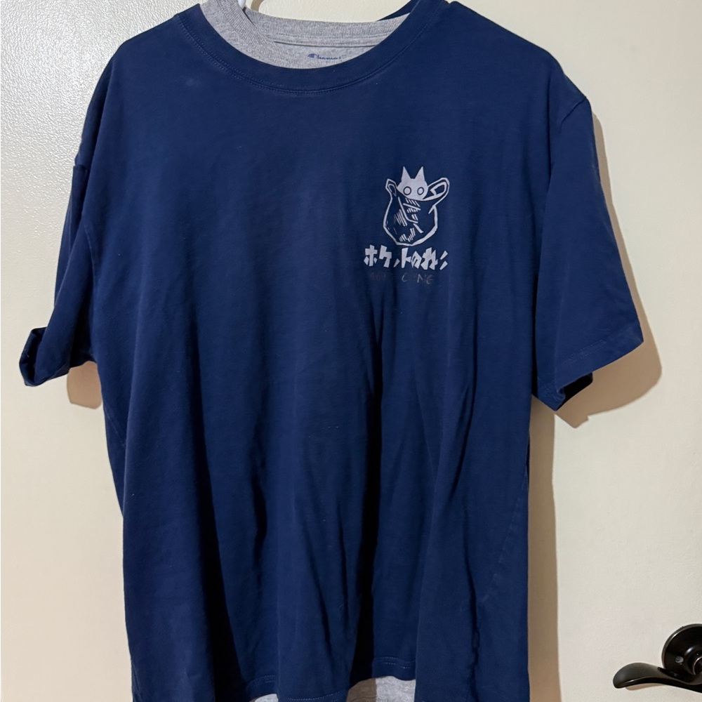 Blue Graphic T-Shirt